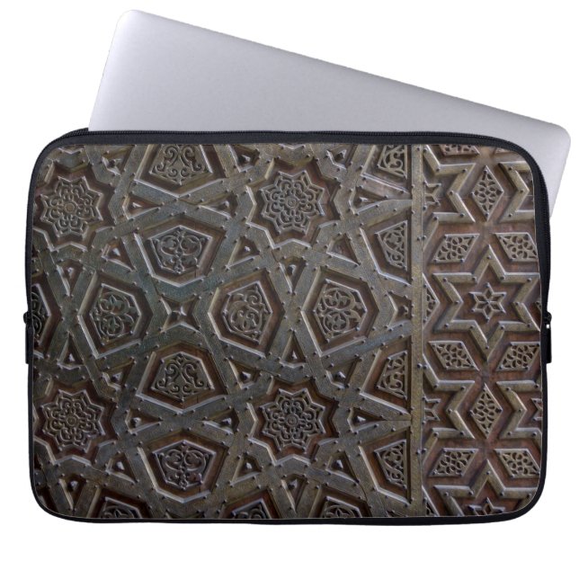 Housse Pour Ordinateur Portable Islamic Pattern (Devant)