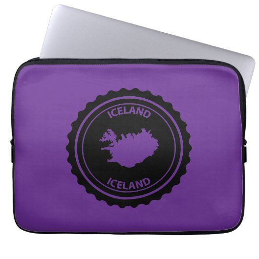 Housse Pour Ordinateur Portable Islande (Devant)
