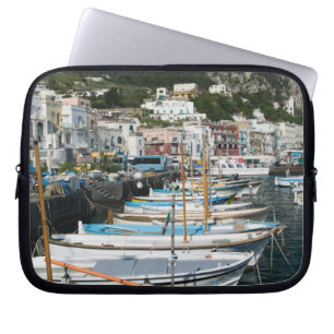 Housse Pour Ordinateur Portable ITALIE, Campanie, (Baie de Naples), CAPRI : Marina