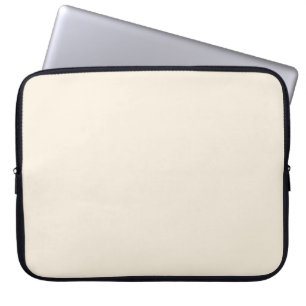 Housse Pour Ordinateur Portable Ivoire solide