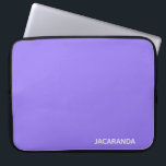 Housse Pour Ordinateur Portable Jacaranda purple color<br><div class="desc">Jacaranda purple color</div>