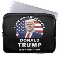 J'adore quand je me réveille et que Donald Trump e