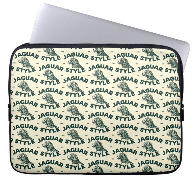 Housse Pour Ordinateur Portable Jaguar Laptop Sleeve (Devant)