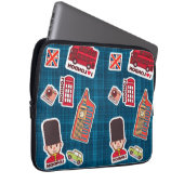 Housse Pour Ordinateur Portable J'aime Londres (Devant droit)