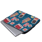 Housse Pour Ordinateur Portable J'aime Londres (Devant bas)