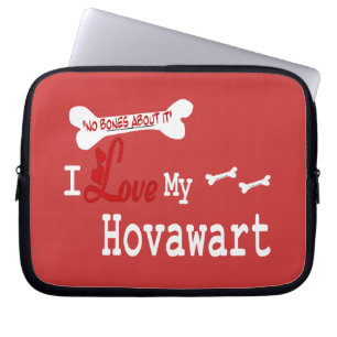 Housse Pour Ordinateur Portable J'Aime Mon Hovawart