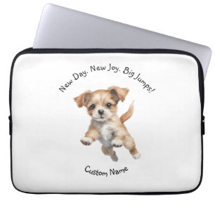 Housse Pour Ordinateur Portable Jappy Jumping Chig Art - Happy Gift