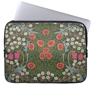 Housse Pour Ordinateur Portable Jardin Fleur Classique de Prunellier de William Mo