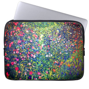 Housse Pour Ordinateur Portable Jardin italien Gustav Klimt