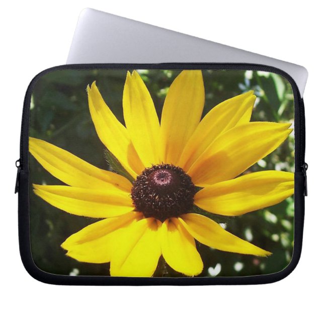 Housse Pour Ordinateur Portable Jaune (Devant)