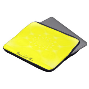 Housse Pour Ordinateur Portable Jaune pétillant