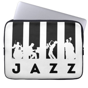 Housse Pour Ordinateur Portable Jazz Band