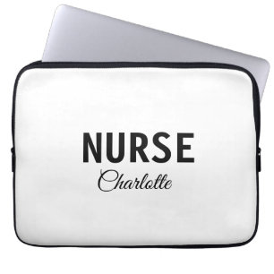 Housse Pour Ordinateur Portable Je suis infirmière experte médical ajoutez votre n