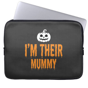 Housse Pour Ordinateur Portable Je suis leur conception de momie Halloween Mummy