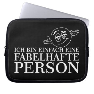 Housse Pour Ordinateur Portable Je suis simplement une personne fabuleuse !