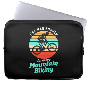 Housse Pour Ordinateur Portable Je Vais En VTT