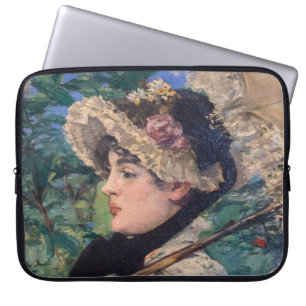 Housse Pour Ordinateur Portable Jeanne (Printemps) Par Édouard Manet
