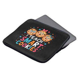 Housse Pour Ordinateur Portable J'enseigne aux cookies intelligents professeur de
