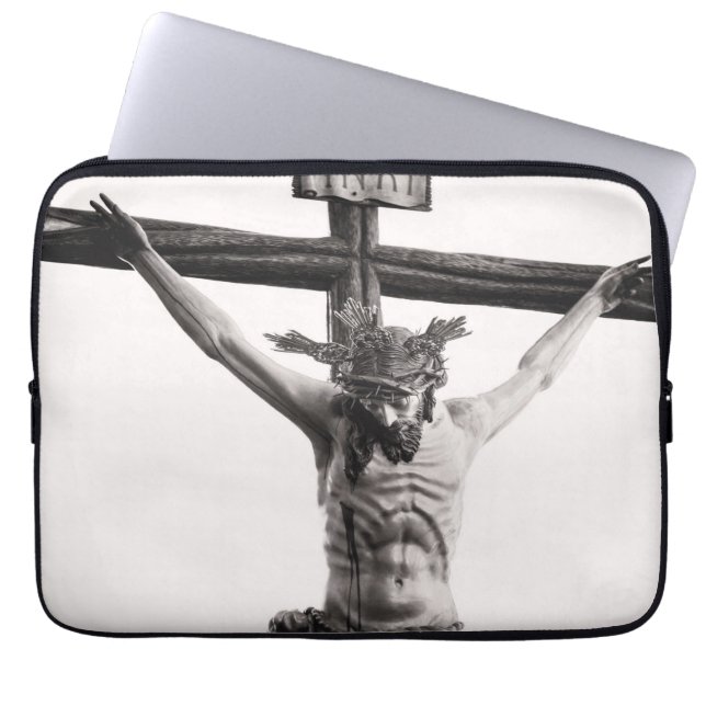 HOUSSE POUR ORDINATEUR PORTABLE JESUS CHRIST (Devant)