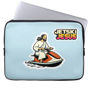 Housse Pour Ordinateur Portable Jetski Jesus