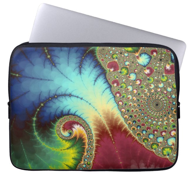 Housse Pour Ordinateur Portable Joanie 50 Fractal Art (Devant)