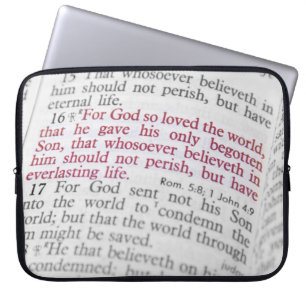 Housse Pour Ordinateur Portable John 3:16