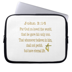 Housse Pour Ordinateur Portable John 3:16