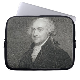 Housse Pour Ordinateur Portable John Adams, gravé par James Barton Longacre (179