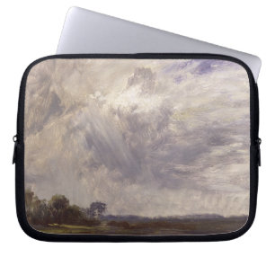 Housse Pour Ordinateur Portable John Constable Paysage avec ciel venteux gris, c.