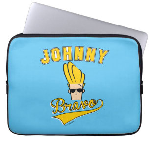 Housse Pour Ordinateur Portable Johnny Bravo Collegiate Graphic