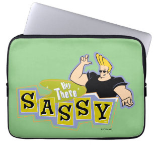 Housse Pour Ordinateur Portable Johnny Bravo - Hey There Sassy