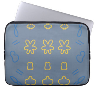 Housse Pour Ordinateur Portable Joli motif minimaliste pastel Kawaii