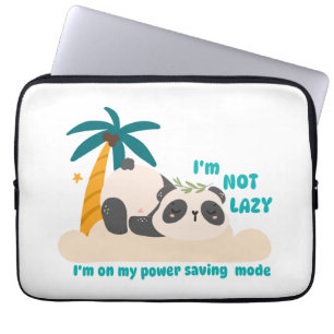 Housse Pour Ordinateur Portable Joli panda paresseux
