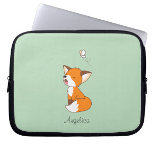 Housse Pour Ordinateur Portable Joli Petit Fox Sleepy