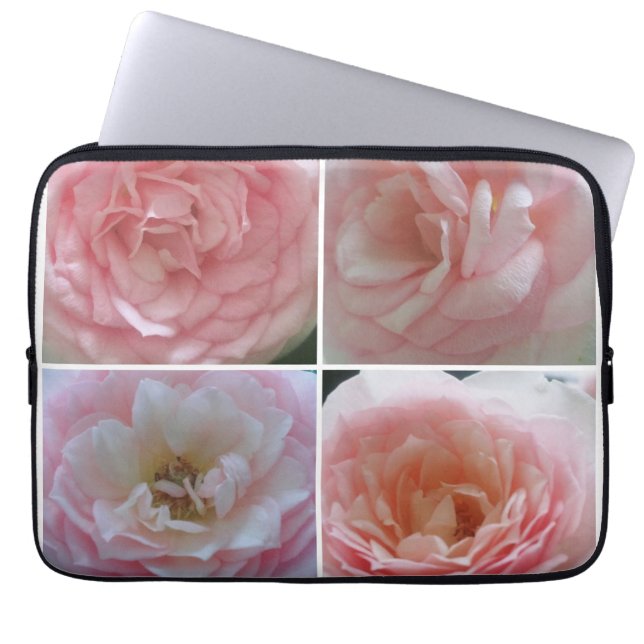 Housse Pour Ordinateur Portable Joli Rose (Devant)