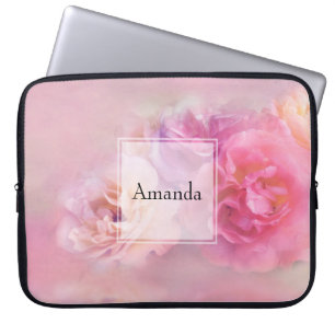 Housse Pour Ordinateur Portable Jolie oeillette rose Stylo Photographie