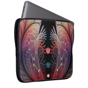 Housse Pour Ordinateur Portable Jonglage Abstrait Moderne Fantaisie Art Fractal