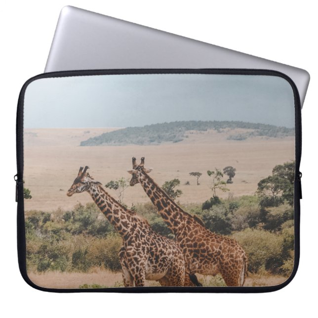 HOUSSE POUR ORDINATEUR PORTABLE JOURNÉE MONDIALE DE LA FAUNE (Devant)