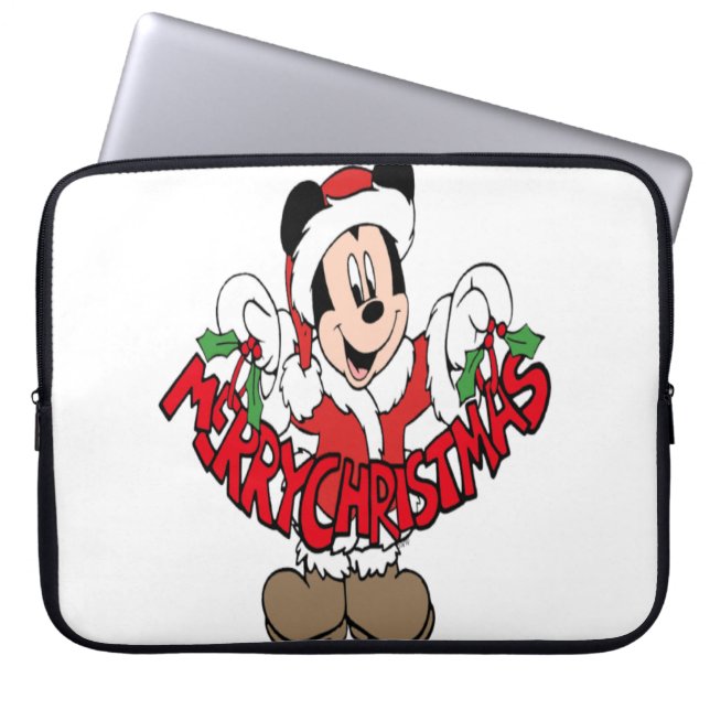 Housse Pour Ordinateur Portable Joyeux Noël (Devant)