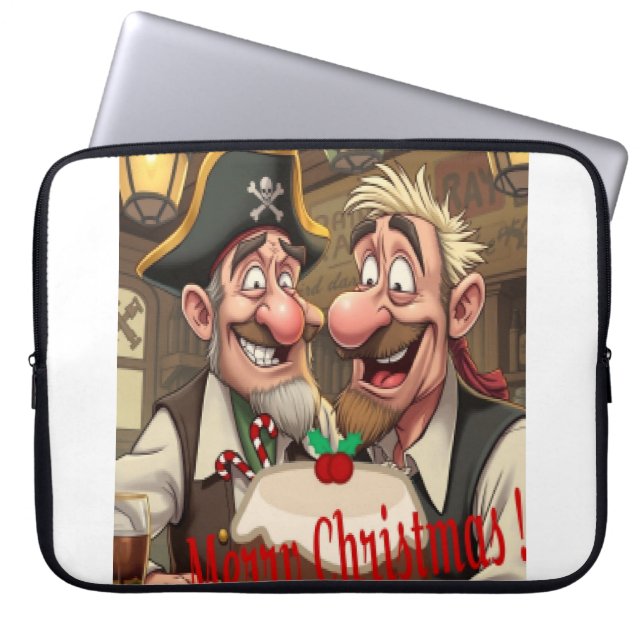 Housse Pour Ordinateur Portable Joyeux Noël (Devant)