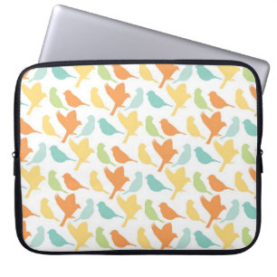 Housse Pour Ordinateur Portable Joyeux Oiseaux