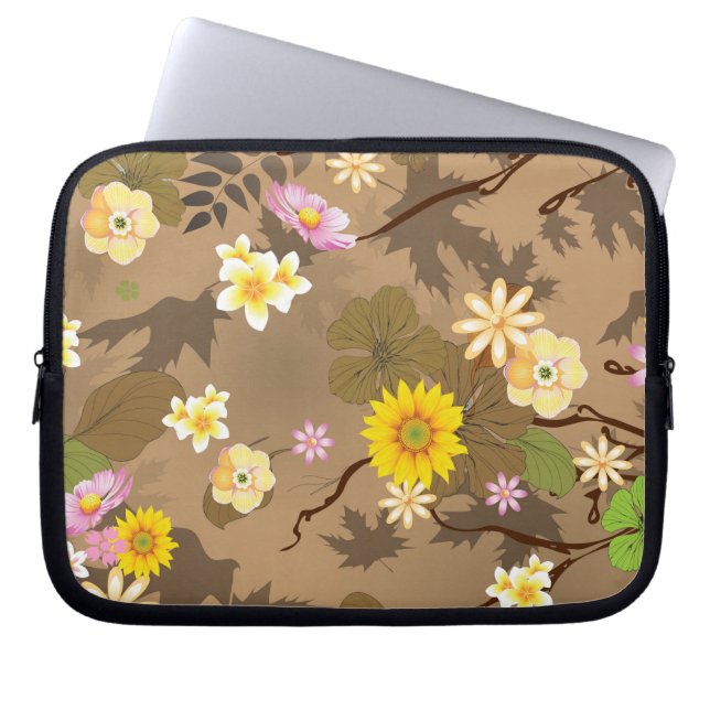 Housse Pour Ordinateur Portable Jungle imaginaire 2 (Devant)