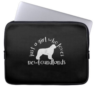 Housse Pour Ordinateur Portable Just A Girl Who Love Newland chien produit