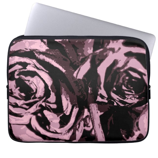 Housse Pour Ordinateur Portable Juste quelques Roses (Devant)