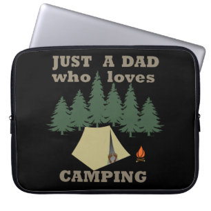 Housse Pour Ordinateur Portable juste un père qui aime le camping et la randonnée