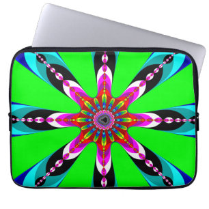Housse Pour Ordinateur Portable Kaleidozone - Fractal