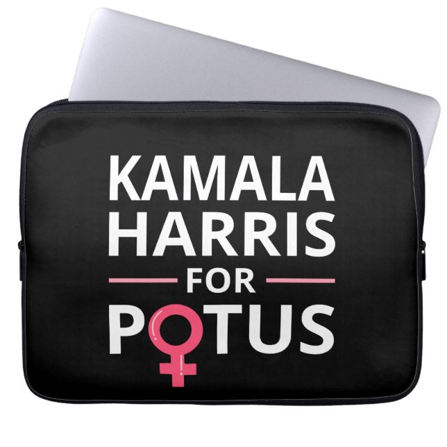 Housse Pour Ordinateur Portable Kamala Harris pour POTUS I (Devant)