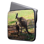 Housse Pour Ordinateur Portable Kangaroo Amour Parental, (devant gauche)