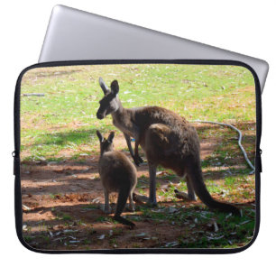 Housse Pour Ordinateur Portable Kangaroo Amour Parental,