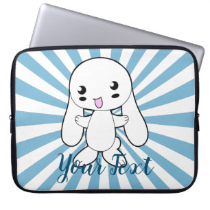 Housse Pour Ordinateur Portable Kawaii Bunny sur la coutume de l'accolade